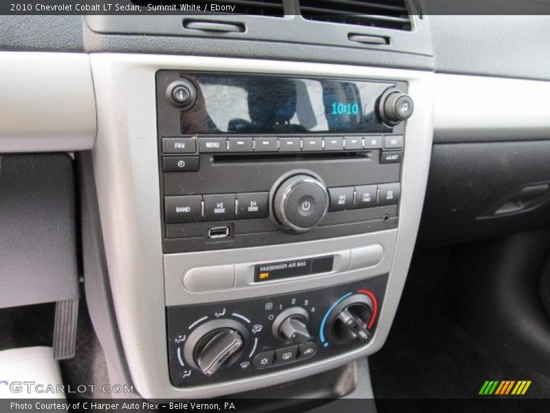 Summit White / Ebony 2010 Chevrolet Cobalt LT Sedan
