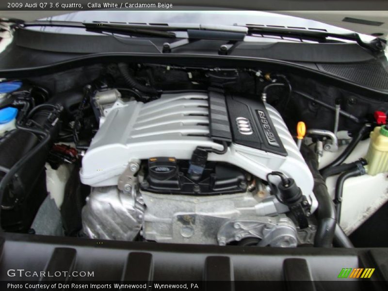  2009 Q7 3.6 quattro Engine - 3.6 Liter FSI DOHC 24-Valve VVT V6