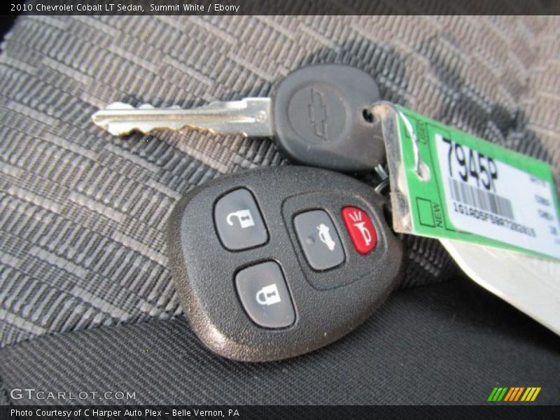 Summit White / Ebony 2010 Chevrolet Cobalt LT Sedan
