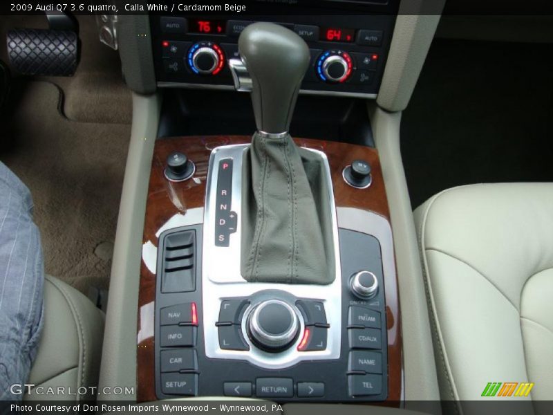 2009 Q7 3.6 quattro 6 Speed Tiptronic Automatic Shifter