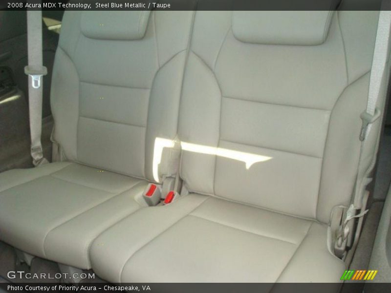 Steel Blue Metallic / Taupe 2008 Acura MDX Technology
