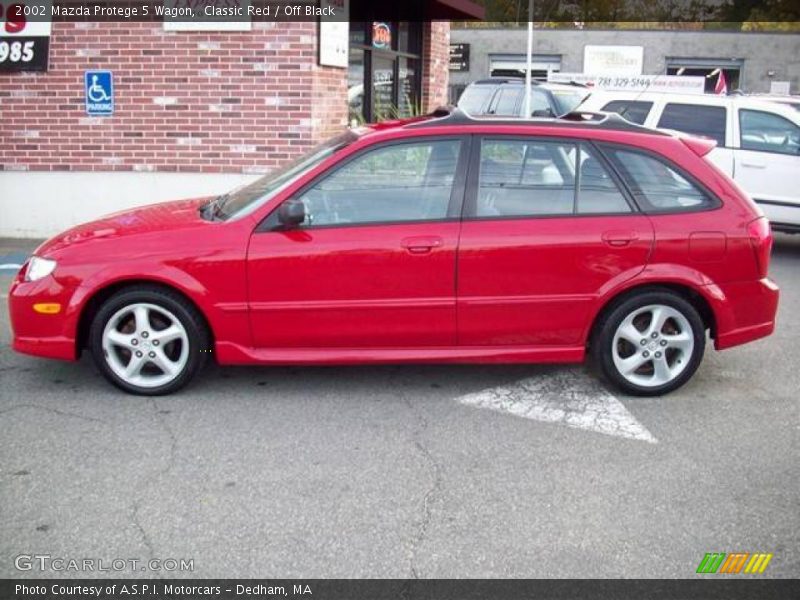  2002 Protege 5 Wagon Classic Red