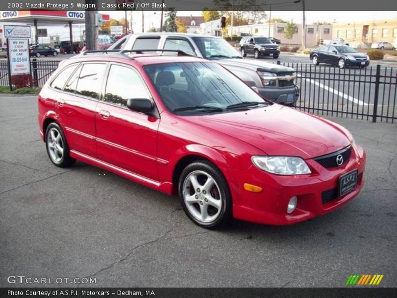  2002 Protege 5 Wagon Classic Red