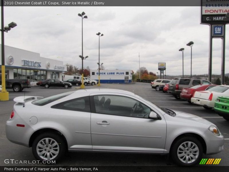 Silver Ice Metallic / Ebony 2010 Chevrolet Cobalt LT Coupe