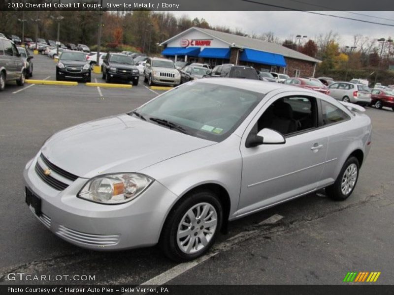Silver Ice Metallic / Ebony 2010 Chevrolet Cobalt LT Coupe