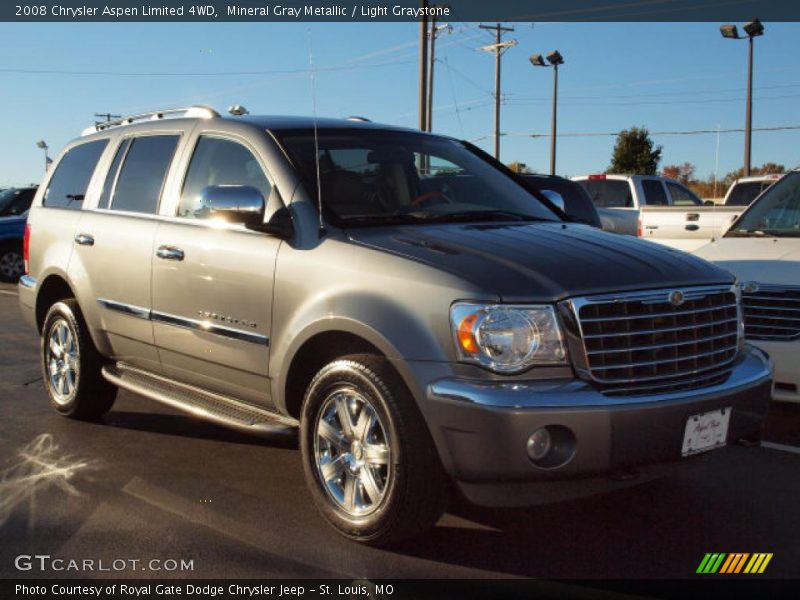 Mineral Gray Metallic / Light Graystone 2008 Chrysler Aspen Limited 4WD