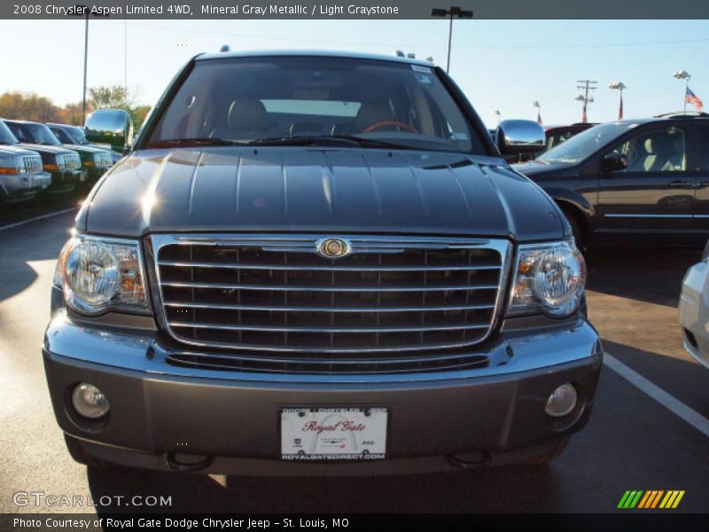 Mineral Gray Metallic / Light Graystone 2008 Chrysler Aspen Limited 4WD