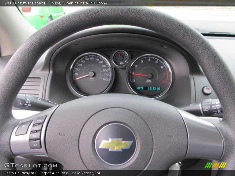 Silver Ice Metallic / Ebony 2010 Chevrolet Cobalt LT Coupe