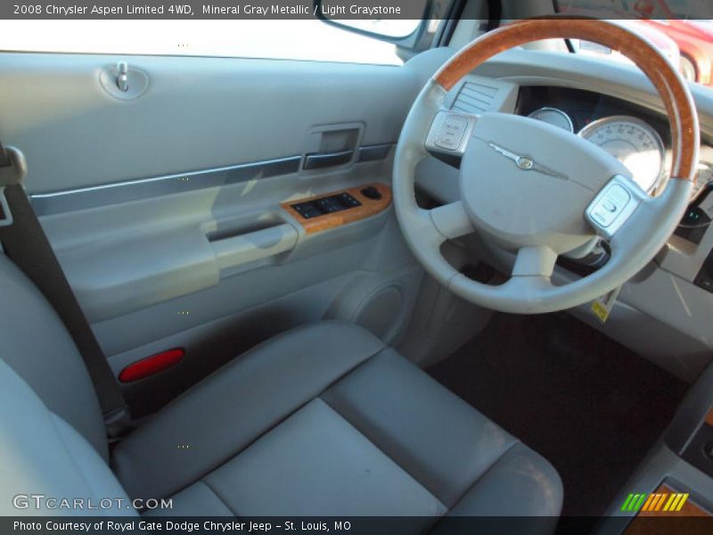 Mineral Gray Metallic / Light Graystone 2008 Chrysler Aspen Limited 4WD
