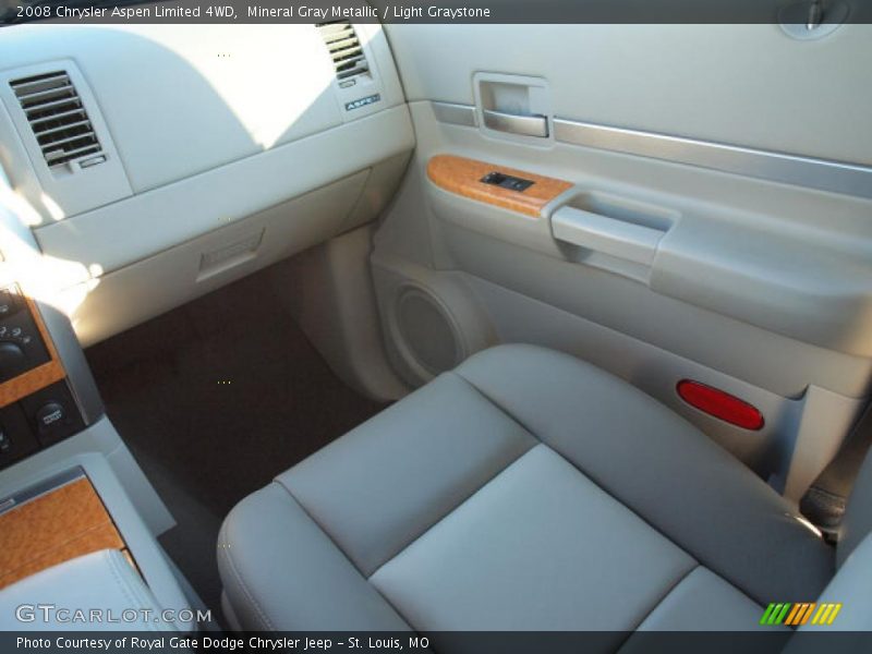 Mineral Gray Metallic / Light Graystone 2008 Chrysler Aspen Limited 4WD