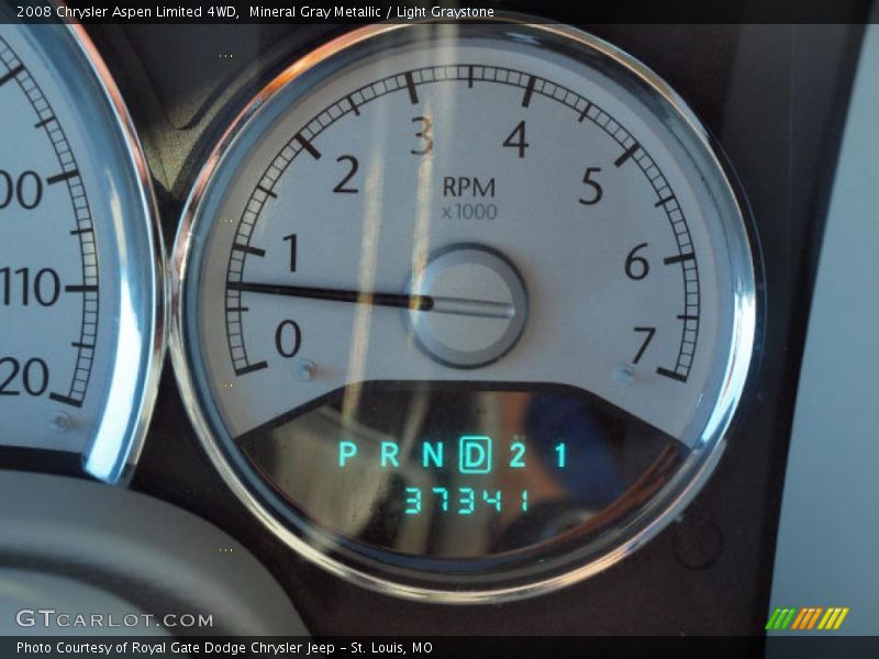 Mineral Gray Metallic / Light Graystone 2008 Chrysler Aspen Limited 4WD