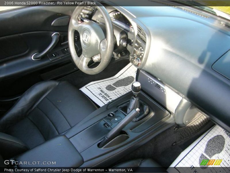  2006 S2000 Roadster Black Interior