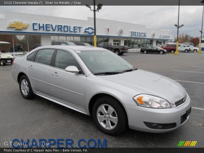 Silver Ice Metallic / Gray 2010 Chevrolet Impala LT