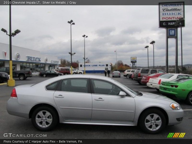 Silver Ice Metallic / Gray 2010 Chevrolet Impala LT