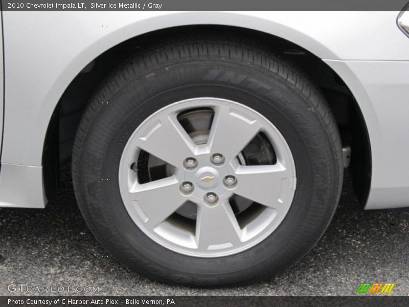 Silver Ice Metallic / Gray 2010 Chevrolet Impala LT