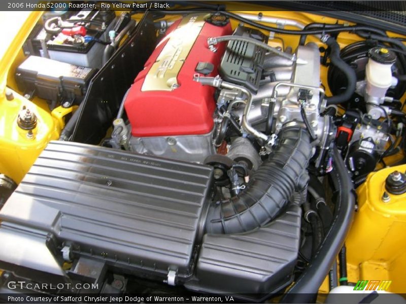  2006 S2000 Roadster Engine - 2.2 Liter DOHC 16-Valve VTEC 4 Cylinder