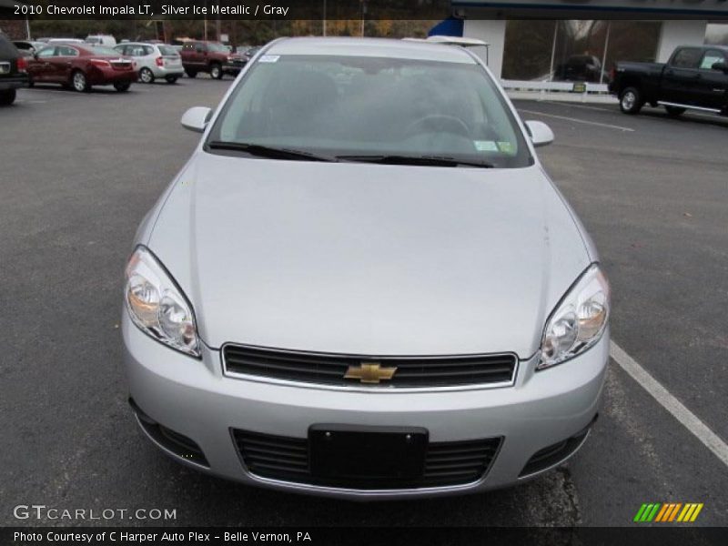 Silver Ice Metallic / Gray 2010 Chevrolet Impala LT
