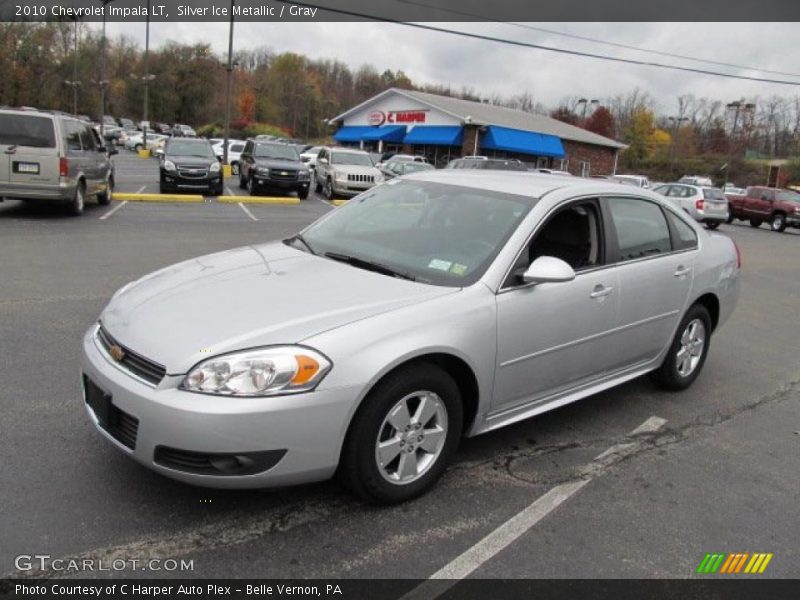 Silver Ice Metallic / Gray 2010 Chevrolet Impala LT