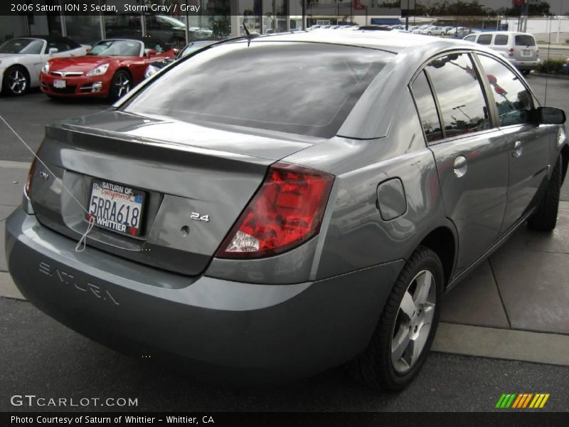 Storm Gray / Gray 2006 Saturn ION 3 Sedan