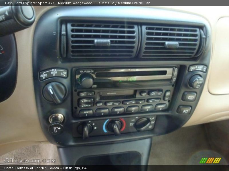 Controls of 1999 Explorer Sport 4x4