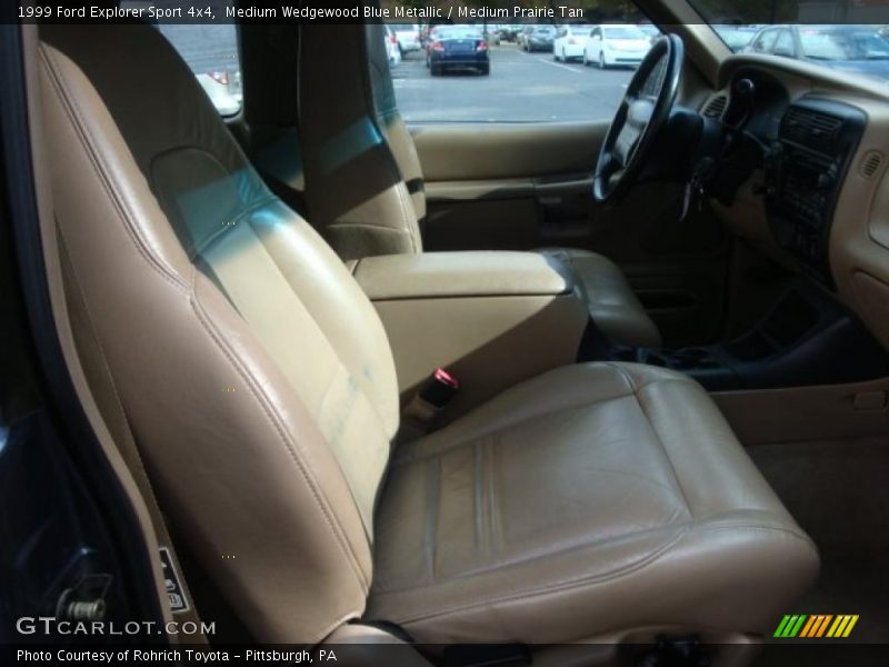 Medium Wedgewood Blue Metallic / Medium Prairie Tan 1999 Ford Explorer Sport 4x4