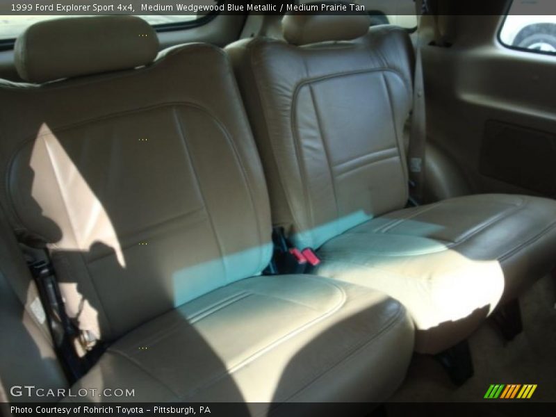 Medium Wedgewood Blue Metallic / Medium Prairie Tan 1999 Ford Explorer Sport 4x4