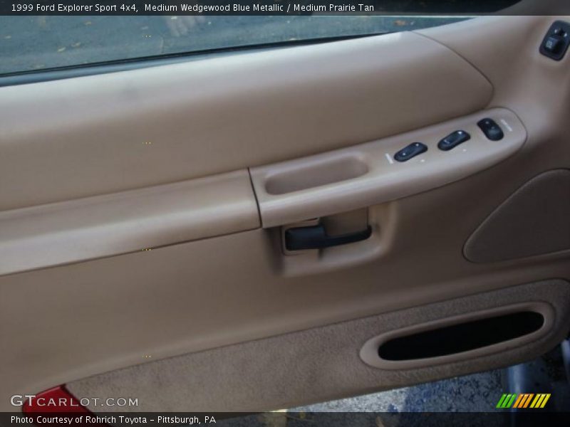 Medium Wedgewood Blue Metallic / Medium Prairie Tan 1999 Ford Explorer Sport 4x4