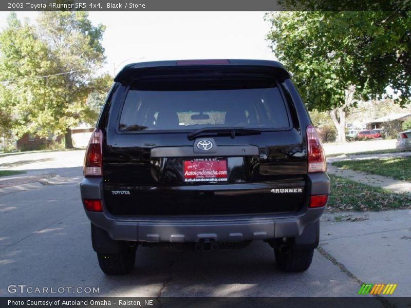 Black / Stone 2003 Toyota 4Runner SR5 4x4