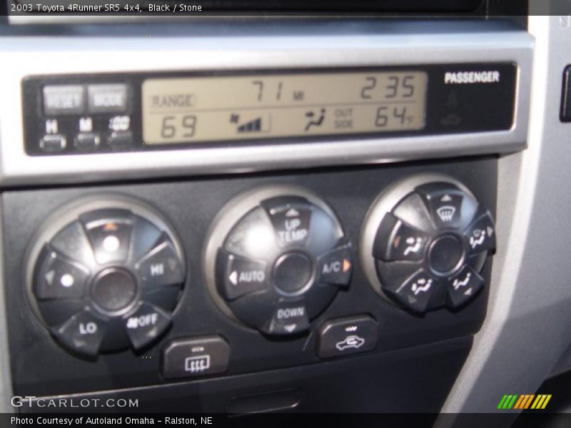 Black / Stone 2003 Toyota 4Runner SR5 4x4