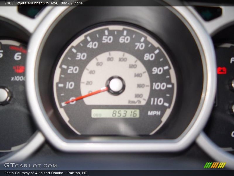 Black / Stone 2003 Toyota 4Runner SR5 4x4