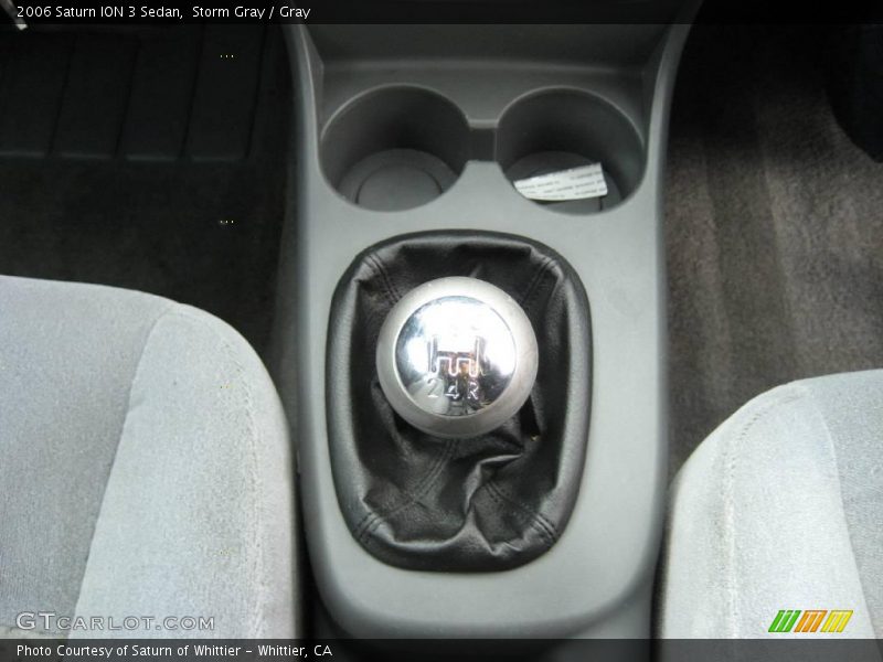 Storm Gray / Gray 2006 Saturn ION 3 Sedan