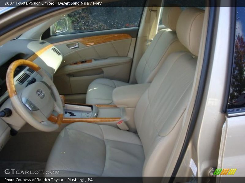 Desert Sand Mica / Ivory 2007 Toyota Avalon Limited