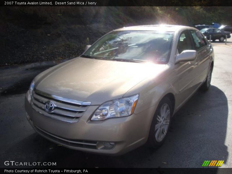 Desert Sand Mica / Ivory 2007 Toyota Avalon Limited