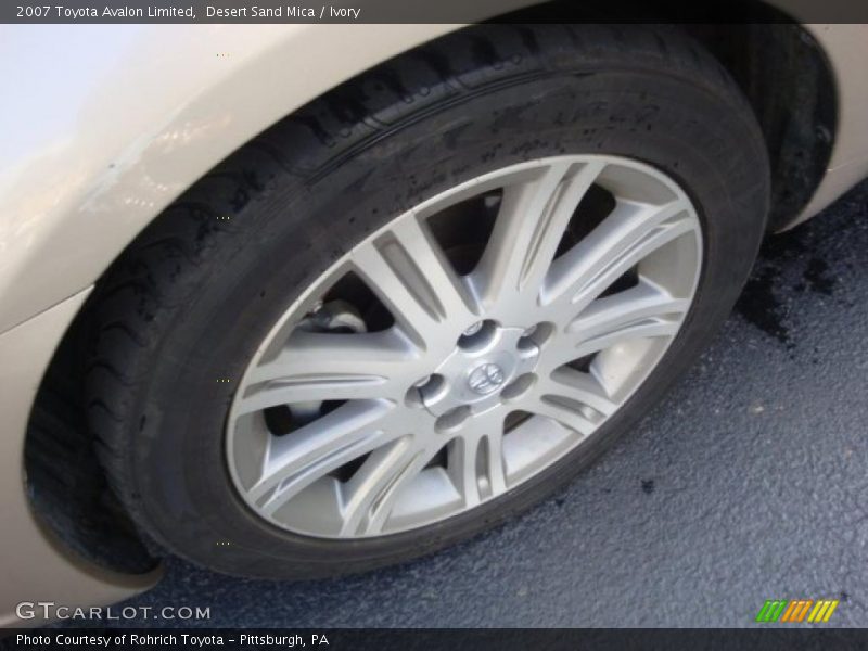 Desert Sand Mica / Ivory 2007 Toyota Avalon Limited