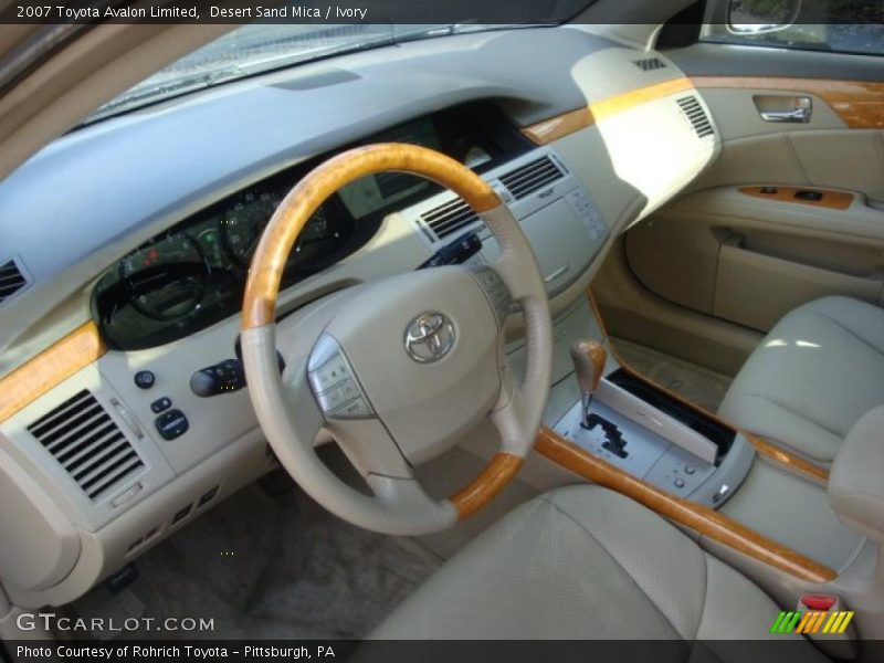 Desert Sand Mica / Ivory 2007 Toyota Avalon Limited
