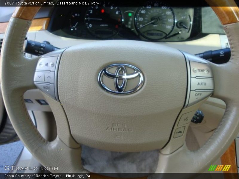 Desert Sand Mica / Ivory 2007 Toyota Avalon Limited