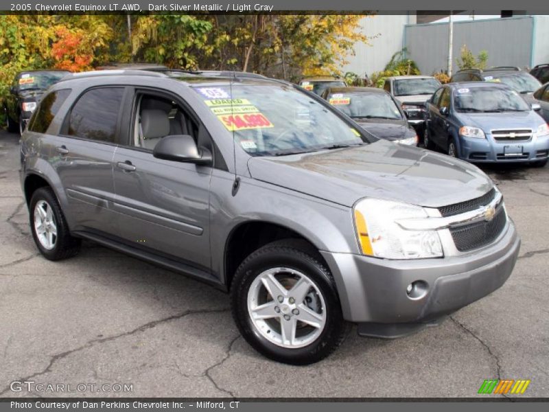 Dark Silver Metallic / Light Gray 2005 Chevrolet Equinox LT AWD