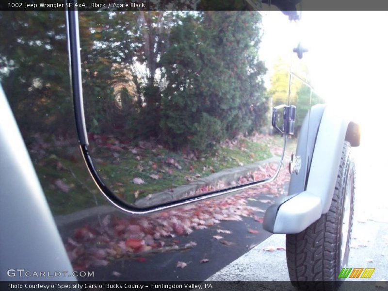 Black / Agate Black 2002 Jeep Wrangler SE 4x4
