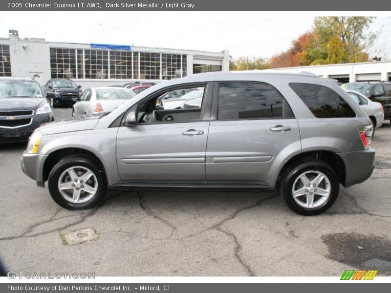 Dark Silver Metallic / Light Gray 2005 Chevrolet Equinox LT AWD