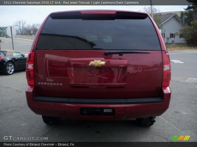 Red Jewel Tintcoat / Light Cashmere/Dark Cashmere 2011 Chevrolet Suburban 2500 LT 4x4