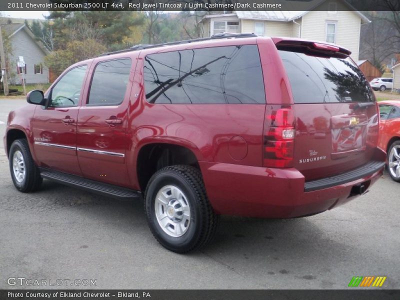 Red Jewel Tintcoat / Light Cashmere/Dark Cashmere 2011 Chevrolet Suburban 2500 LT 4x4