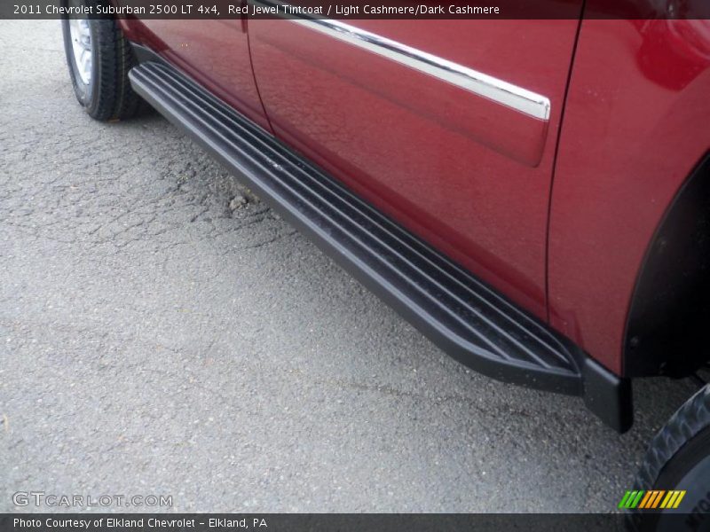 Red Jewel Tintcoat / Light Cashmere/Dark Cashmere 2011 Chevrolet Suburban 2500 LT 4x4