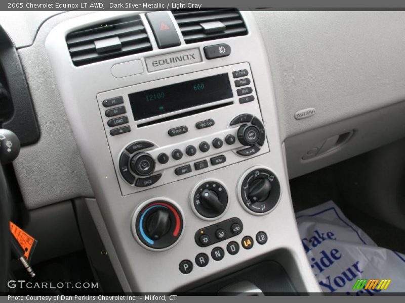 Controls of 2005 Equinox LT AWD