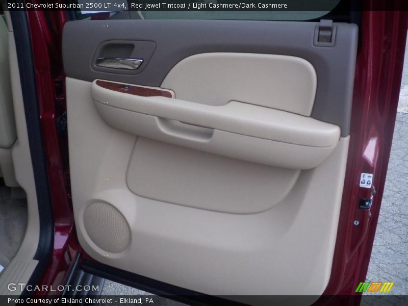 Red Jewel Tintcoat / Light Cashmere/Dark Cashmere 2011 Chevrolet Suburban 2500 LT 4x4