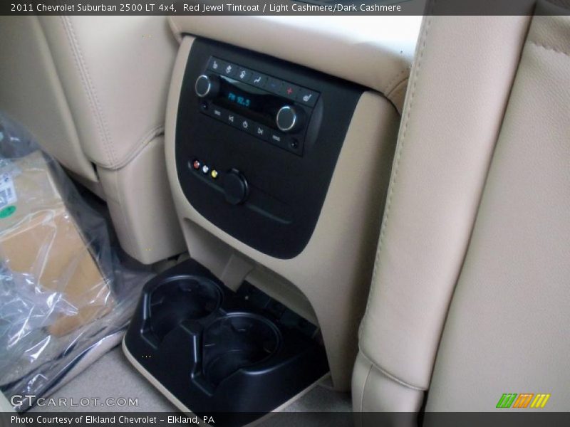 Red Jewel Tintcoat / Light Cashmere/Dark Cashmere 2011 Chevrolet Suburban 2500 LT 4x4