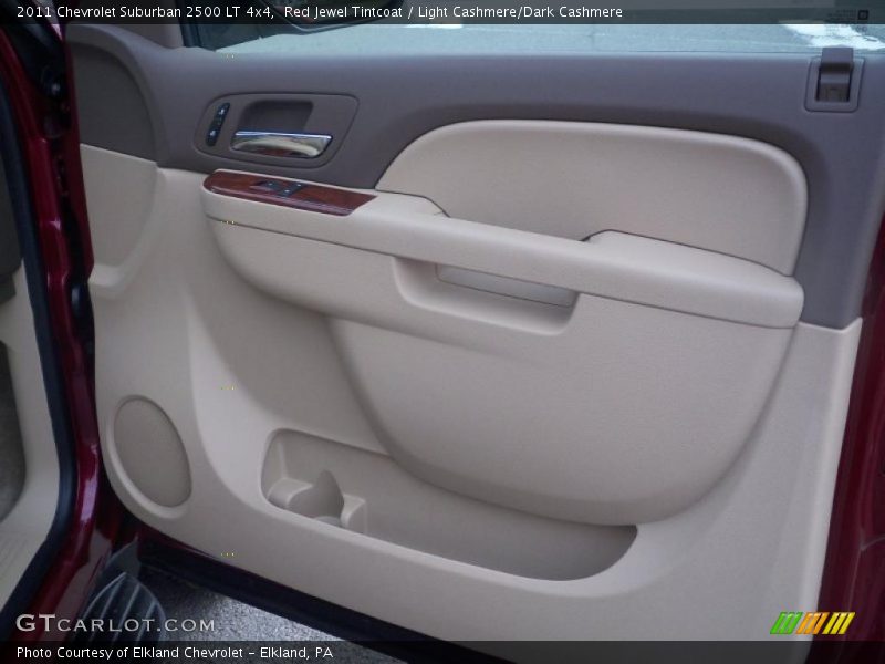 Red Jewel Tintcoat / Light Cashmere/Dark Cashmere 2011 Chevrolet Suburban 2500 LT 4x4