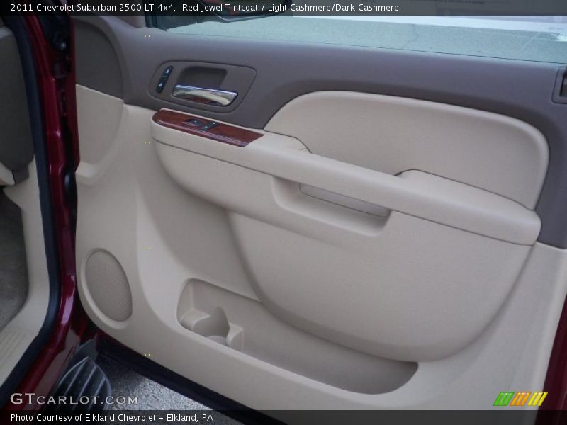 Red Jewel Tintcoat / Light Cashmere/Dark Cashmere 2011 Chevrolet Suburban 2500 LT 4x4