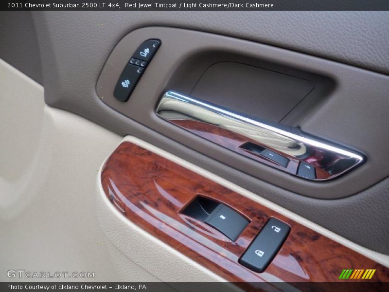Red Jewel Tintcoat / Light Cashmere/Dark Cashmere 2011 Chevrolet Suburban 2500 LT 4x4