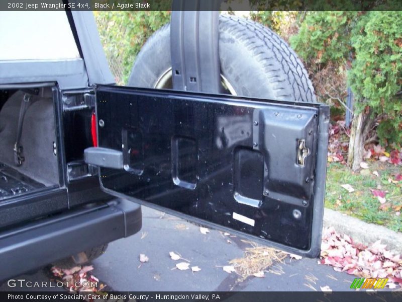 Black / Agate Black 2002 Jeep Wrangler SE 4x4