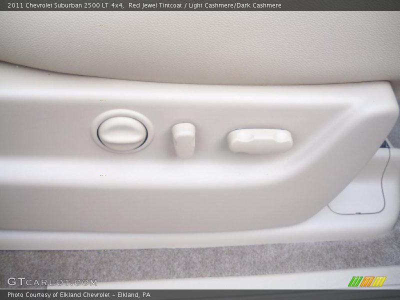 Red Jewel Tintcoat / Light Cashmere/Dark Cashmere 2011 Chevrolet Suburban 2500 LT 4x4